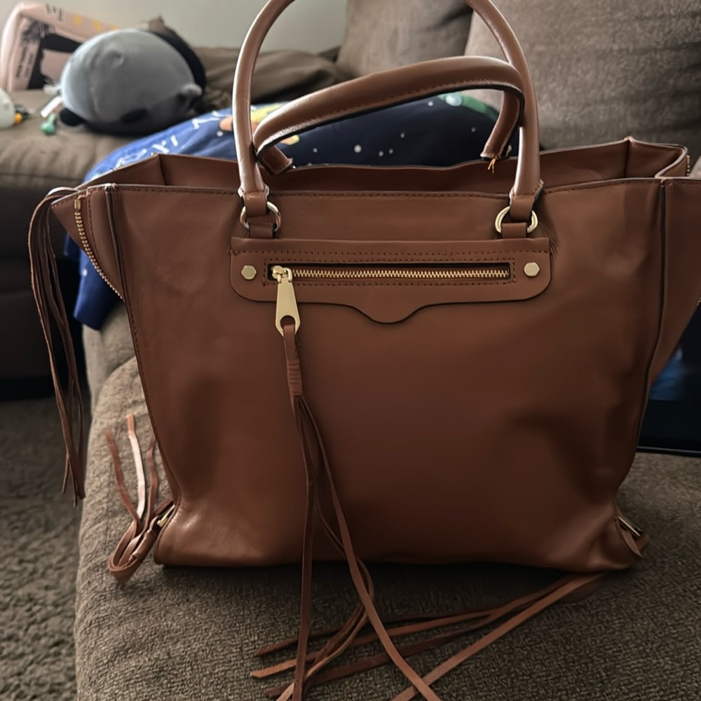Rebecca minkoff leather tote